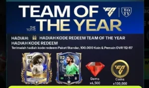 Update Hari Ini! 35 Kode Redeem FC Mobile 6 Februari 2026 untuk Gems dan TOTY Pack