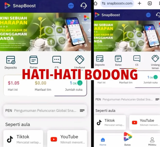 Penarikan Gagal di Aplikasi SnapBoost, Benarkah Skema Lama Terulang? Penarikan Gagal di Aplikasi SnapBoost, Benarkah Skema Lama Terulang?