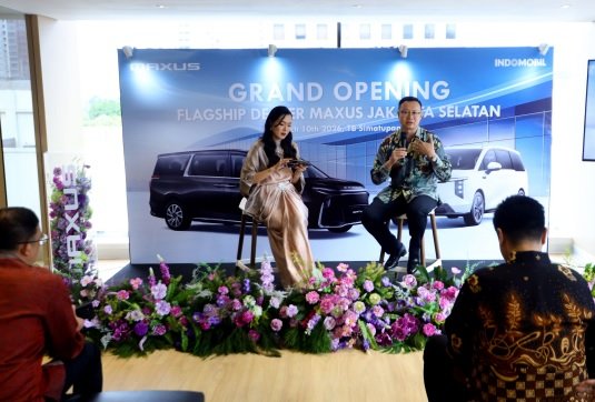 salah satu rangkaian acara peresmisn dealer MAXUS Indoensia.