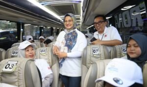 17-3-9 mudik Program Mudik Gratis Bersama TelkomGroup 2026 dengan memberangkatkan 1.924 pemudik dari Jakarta