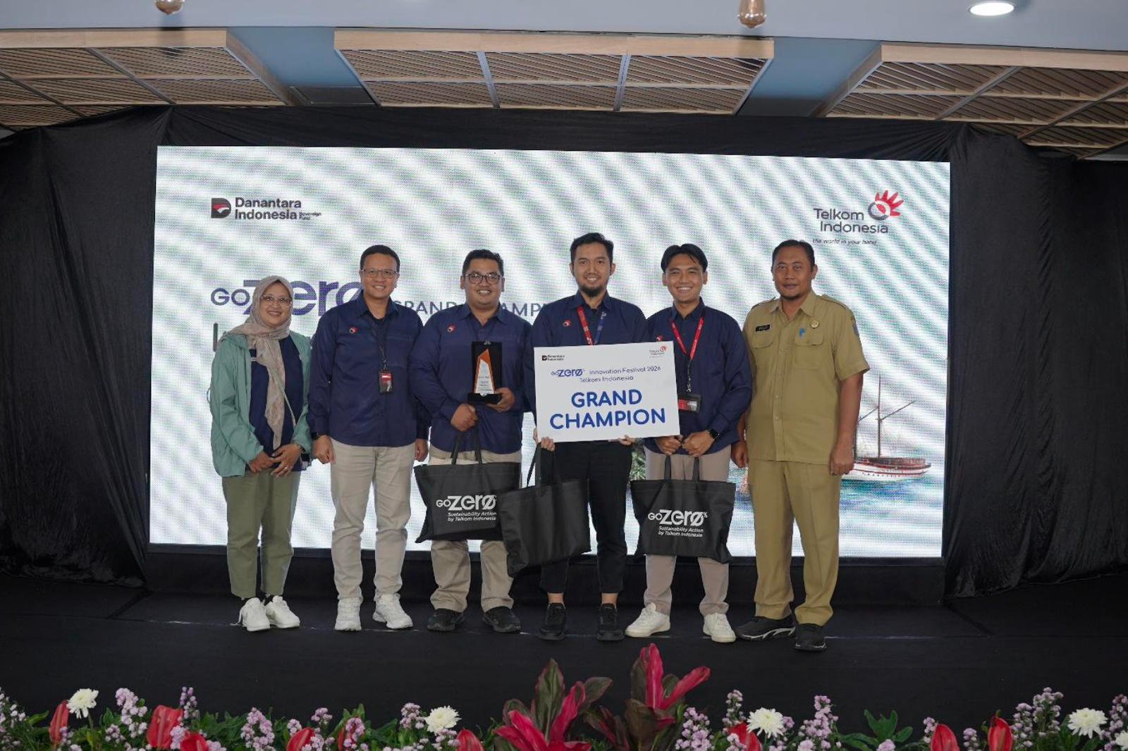 GoZero% Grand Champion Innovation Festival di Telkom Landmark Tower, Surabaya beberapa waktu lalu.