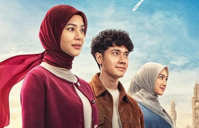 Poster Film Kupilih Jalur Langit yang akan tayang 23 April 2026.
