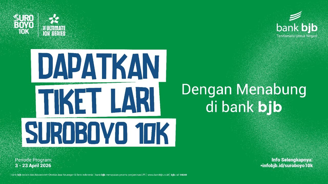bank bjb permudah masyarakat mengikuti event Lari Suroboyo 10K