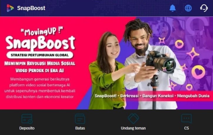 Para korban Aplikasi Snapboost yang jd tarket penipuan batu