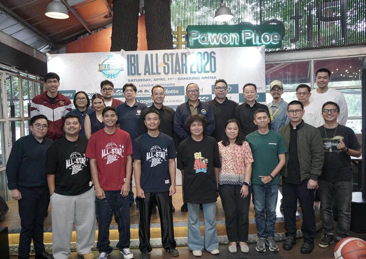 IBL1 Konferensi pers IBL All-Star 2026 yang digelar di Pawon Pitoe, Selasa (7/4)