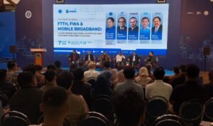 ITB Institut Teknologi Bandung (ITB) menggelar seminar strategis bertajuk percepatan dan peningkatan performa akses digital nasional di Aula Timur Kampus ITB, Selasa (7/4/2026).