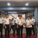 Peresmian gedung Inteldakim Kantor Imigrasi Kelas I Bandung. Pada Senin (13/4)