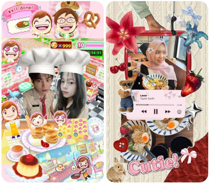 Cara Edit Foto Kolase Aesthetic Viral di Pinterest