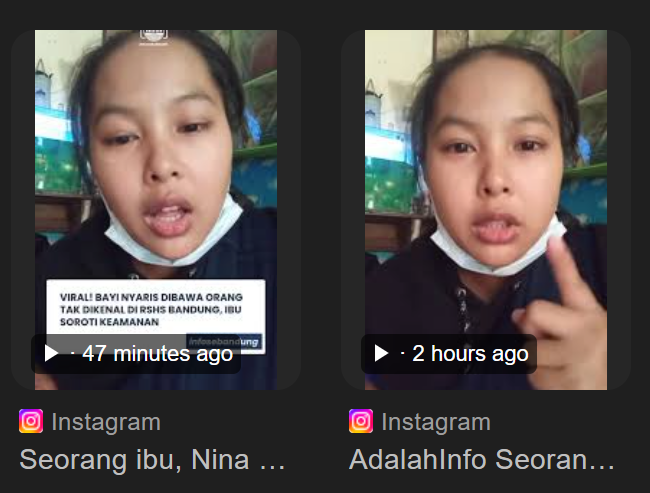 Viral Pegawai RS Hasan Sadikin Beri Bayi Baru Lahir ke Orang Lain , Ibu Syok Lihat Anaknya Sudah Digendong Orang Lain