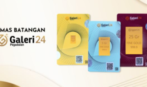 emas batangan galeri24 Daftar Harga Emas UBS, Antam, Galeri24 di Pegadaian Hari Ini Turun pada Jumat, 17 April 2026