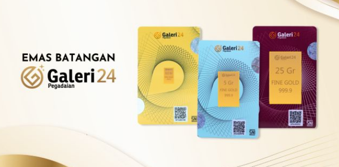 Daftar Harga Emas UBS, Antam, Galeri24 di Pegadaian Hari Ini Turun pada Jumat, 17 April 2026
