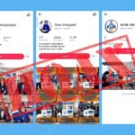 Beberapa unggahan tentang KUR BRI yang HOAX