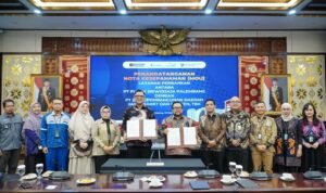 bank bjb dan PUSRI Perkuat Sinergi Strategis Melalui Penandatanganan MoU