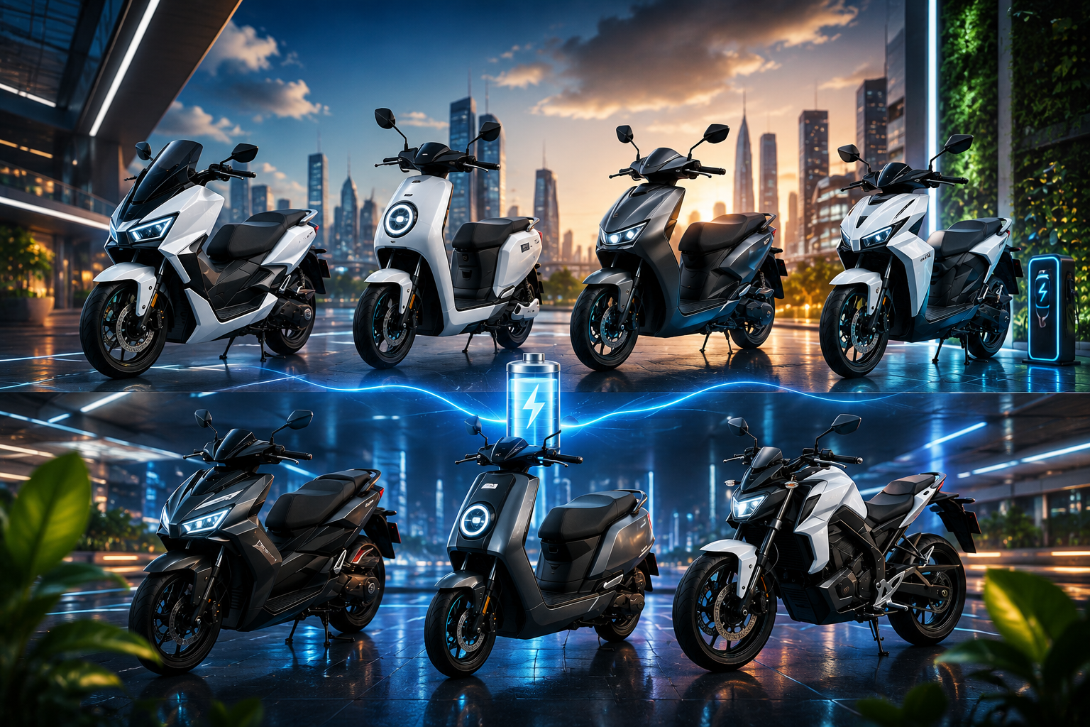 7 Motor Listrik dengan Desain Futuristik dan Awet Baterai 7 Motor Listrik dengan Desain Futuristik dan Awet Baterai