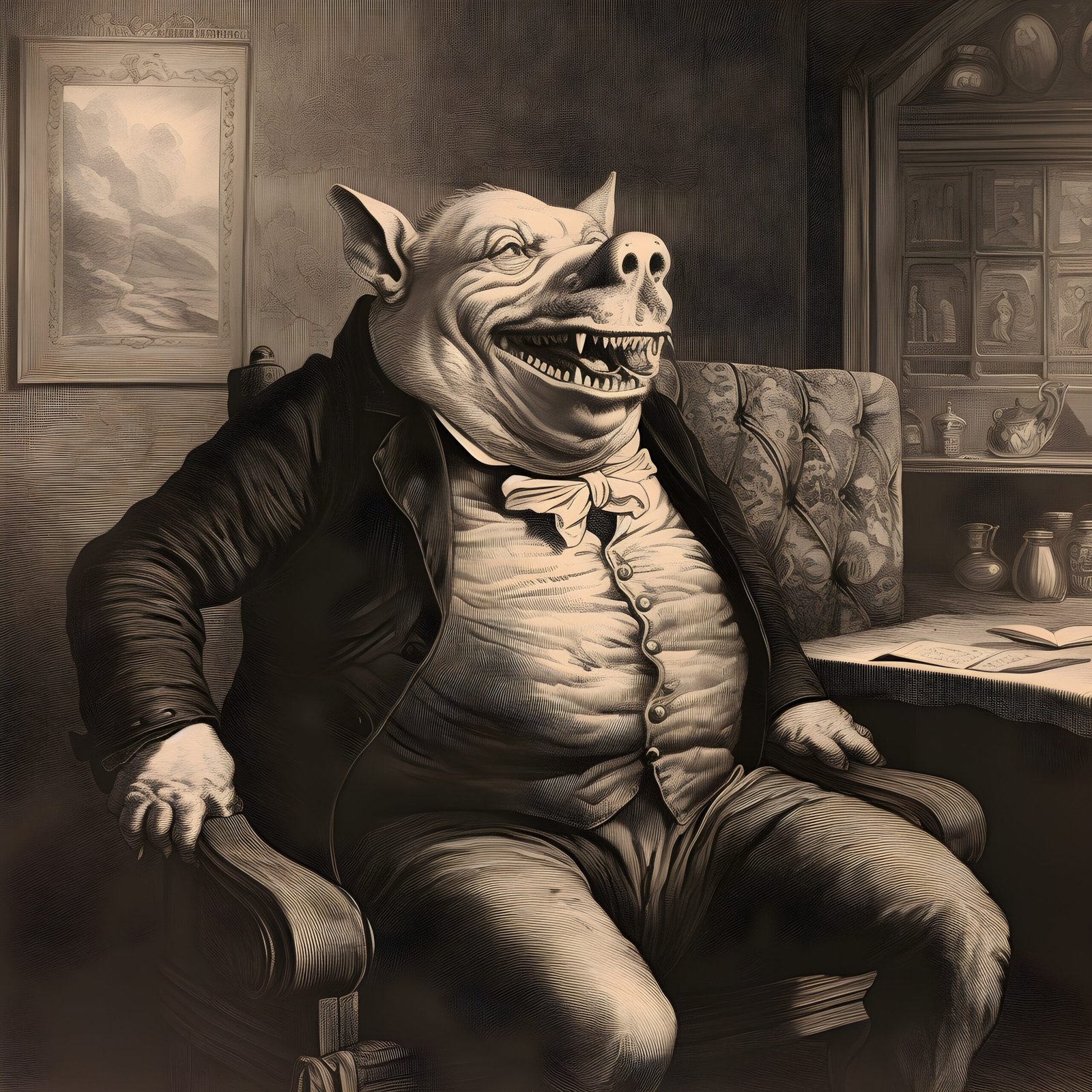 Ilustrasi tamak Ilustrasi tamak