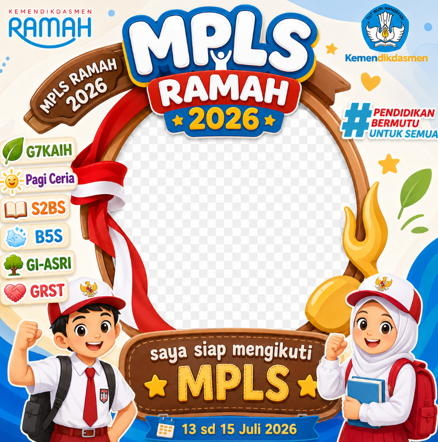 Cara Bikin Twibbon MPLS Ramah 2026