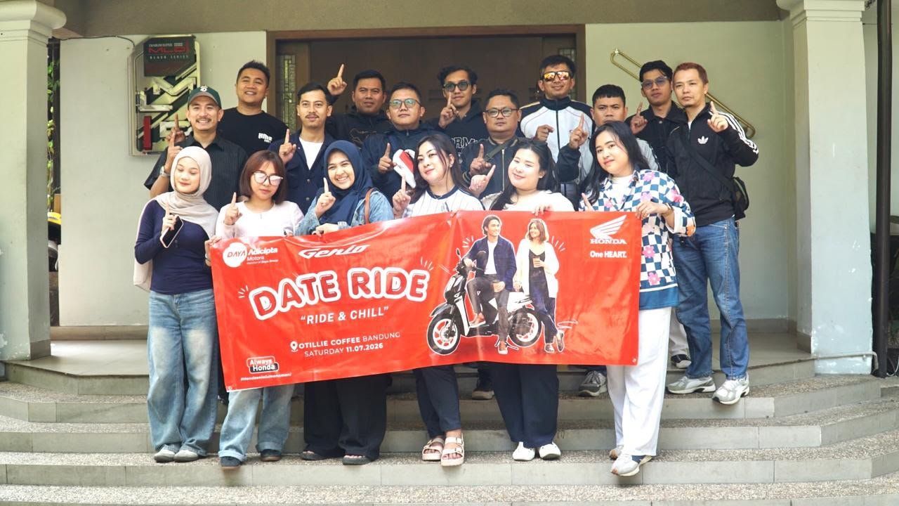 DAM Ajak Konsumen Nikmati Akhir Pekan Lewat Genio Date Ride