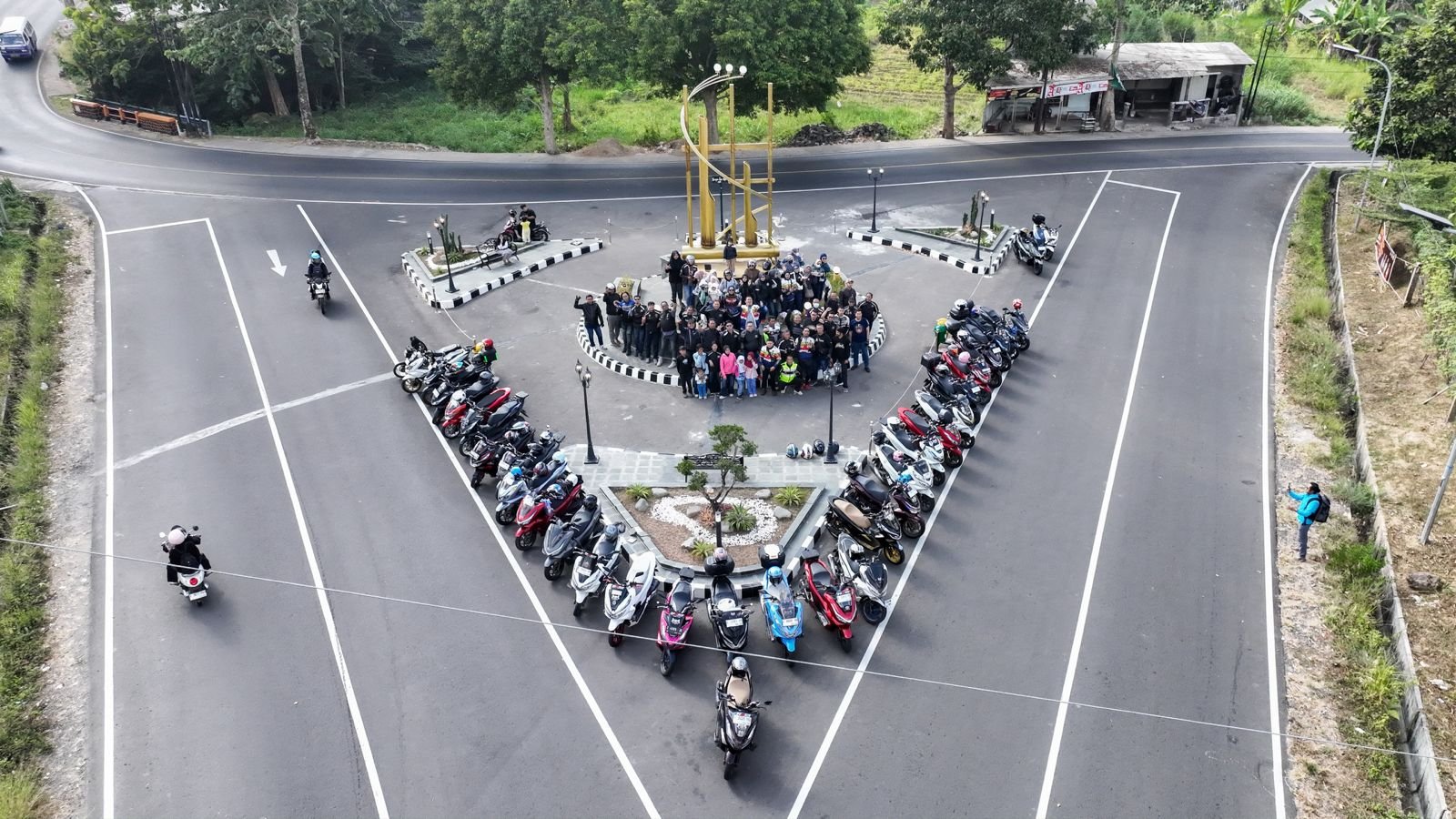 Kopdargab Honda PCX Club Indonesia (HPCI) Wilayah 3 CIREMAIKU