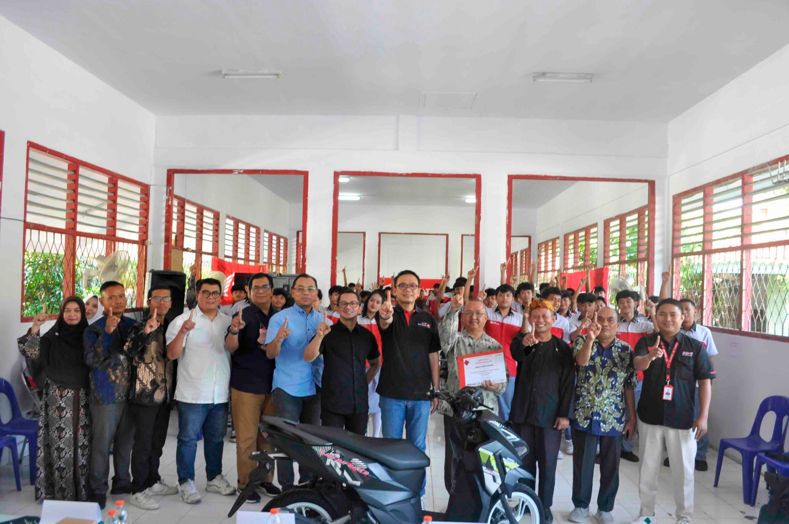 Astra Honda Berbagi Ilmu bersama SMK PANDU 2 Bogor Astra Honda Berbagi Ilmu bersama SMK PANDU 2 Bogor