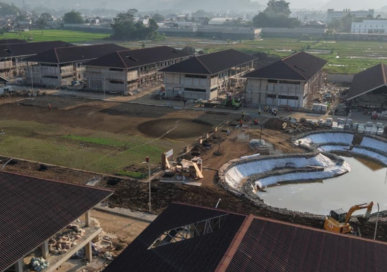 Sekolah Rakyat Bandung Punya Asrama, Rusun Guru hingga Kolam Retensi