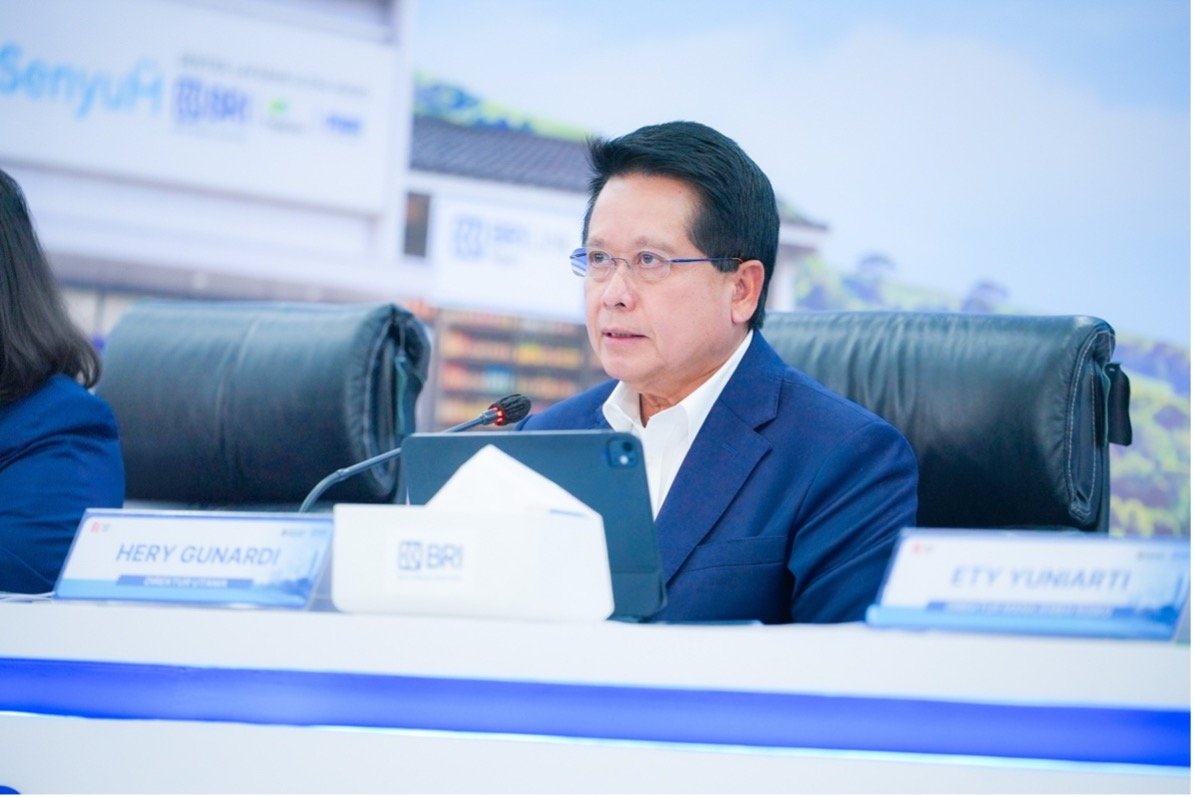 Direktur Utama BRI Hery Gunardi Direktur Utama BRI Hery Gunardi