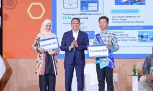 Direktur Finance & Strategy BRI Achmad Royadi dalam kegiatan Lampung Financial Festival 2026, Minggu (6/9/2026).