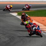 Pebalap binaan PT Astra Honda Motor (AHM), M. Kiandra Ramadhipa Pebalap binaan PT Astra Honda Motor (AHM), M. Kiandra Ramadhipa